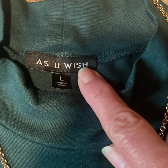 As u wish dress. Knit. Soft and stretchy. New. - Picture 3 of 4